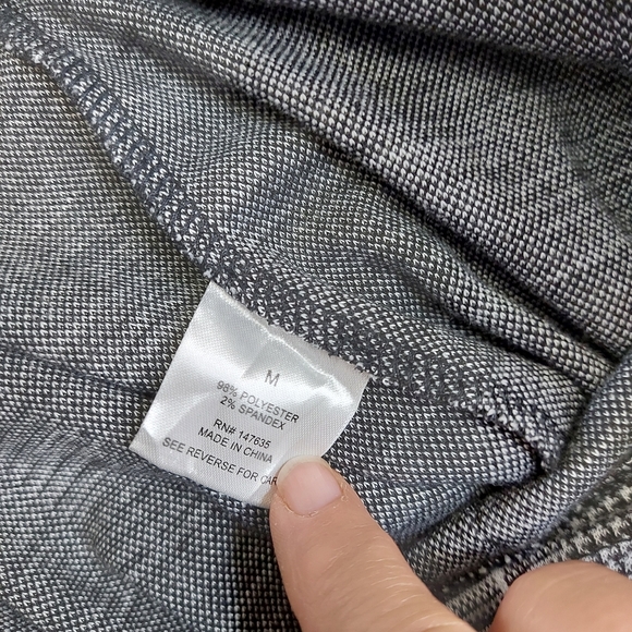 Romeo & Juliet Couture black and white tartan pull on stretch pants - Picture 7 of 9